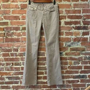 7 For All Mankind | Khaki Bootcut Jeans | Size 27
